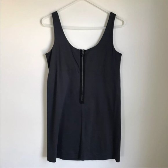 J. Crew Rogue Ruffle Dress Black and Grey XS - Picture 4 of 4